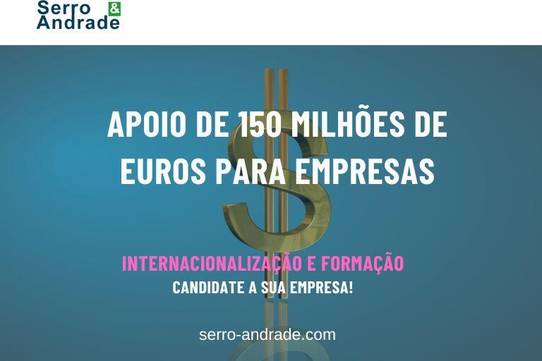 apoio de 150 milhões para empresas